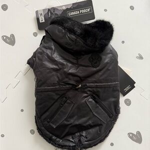 Canada Pooch Black Dog Jacket